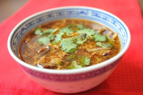 Kínai csípős-savanyú leves